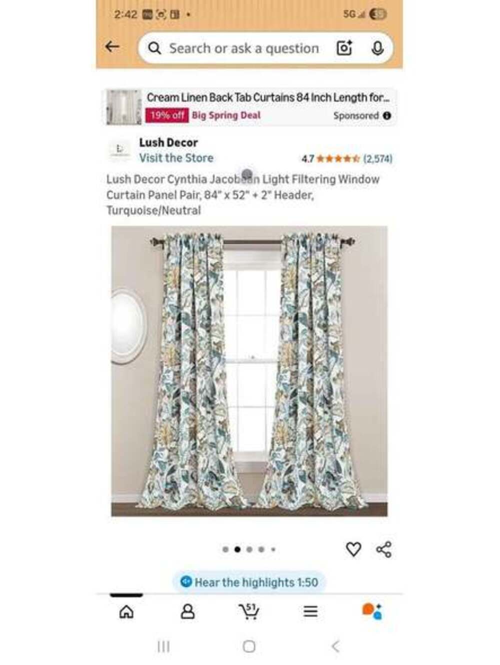 Vintage-Inspired Botanical Floral Fabric – Cream, Pink, & Earthy Brown